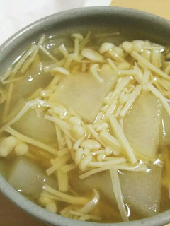 冬瓜とえのき茸の中華風スープ-レシピのメイン写真