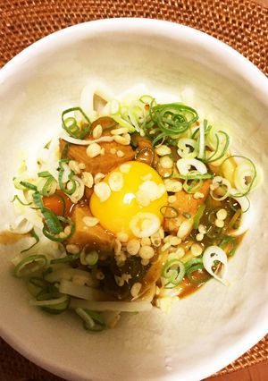 残ったカレーで和風カレーうどん-レシピのメイン写真