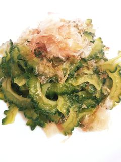 苦味減↓↓ゴーヤのおひたし-レシピのメイン写真