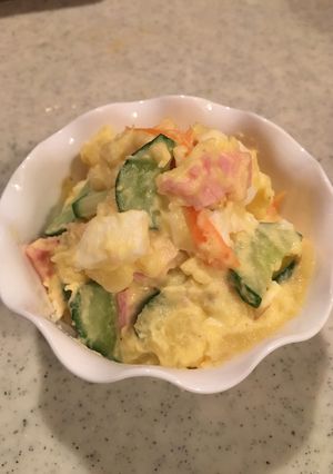 野菜たっぷりポテサラ-レシピのメイン写真