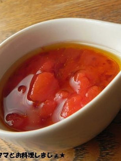 トマトの缶詰で簡単★トマトドレッシング-レシピのメイン写真