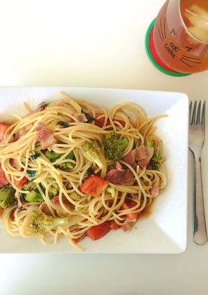 さっぱりパスタ-レシピのメイン写真