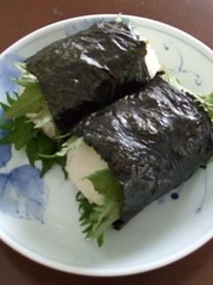 簡単!大葉のおむすび-レシピのメイン写真