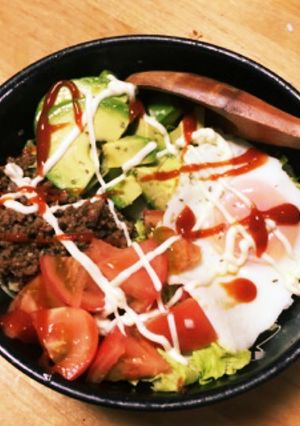 絶品♡野菜たっぷりロコモコ風-レシピのメイン写真