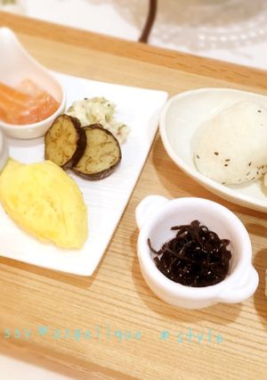 夏休みの朝ごはん*白だし醤油のお握り-レシピのメイン写真