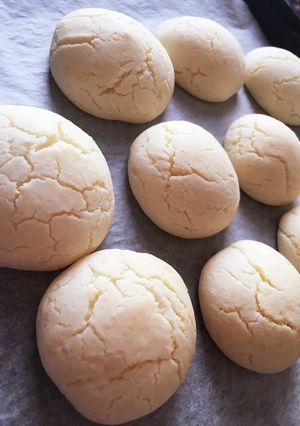 簡単 発酵不要☆もちもちチーズパン-レシピのメイン写真