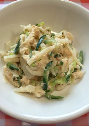 大根サラダ　給食-レシピのメイン写真