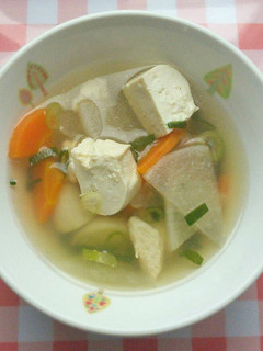けんちん汁 給食-レシピのメイン写真