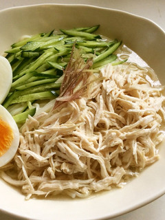 ゆで鶏ごちそうめん-レシピのメイン写真