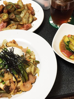 お手軽焼肉パスタ-レシピのメイン写真