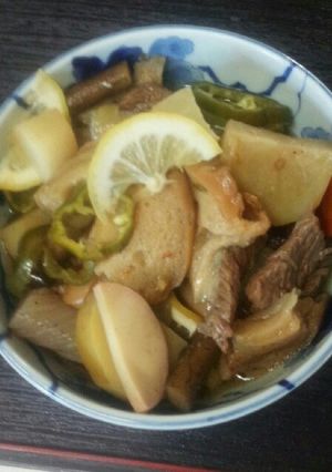 肉じゃがレモン風味（血管ダイエット863-レシピのメイン写真