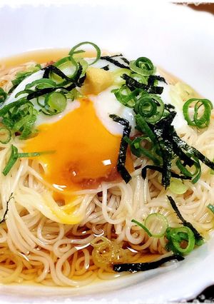 濃厚さっぱり！我が家の夏そうめんアレンジ-レシピのメイン写真