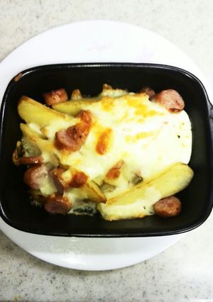 ポテトと卵のチーズ焼き-レシピのメイン写真