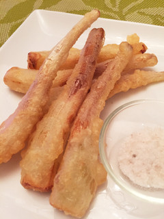 ビール衣でエシャレットの天ぷら-レシピのメイン写真