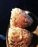 型崩れ知らず♪焼きおにぎり(ごまひじき)