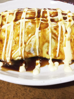 超簡単!!キャベツとちくわのオムレツ-レシピのメイン写真