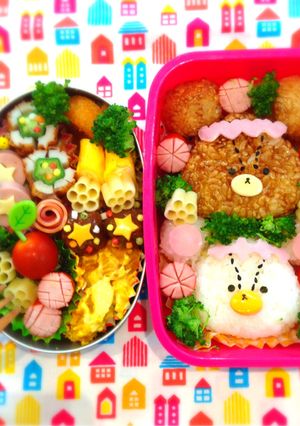 キャラ弁おにぎりくまのがっこうジャッキー-レシピのメイン写真