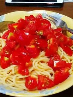 青じそドレッシングで!簡単冷製パスタ-レシピのメイン写真