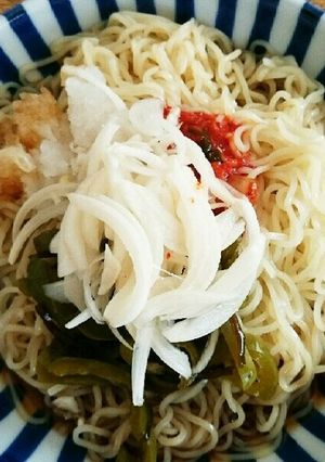 ☆乗せるだけ♪酢玉ねぎ冷麺☆-レシピのメイン写真