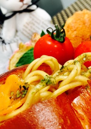キャンプの日の焼きそばパン弁当-レシピのメイン写真