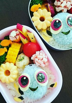 キャラ弁♪ファインディングドリー♪ドリー-レシピのメイン写真