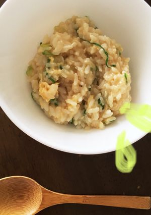 ３分で簡単！鶏ガラお粥！-レシピのメイン写真