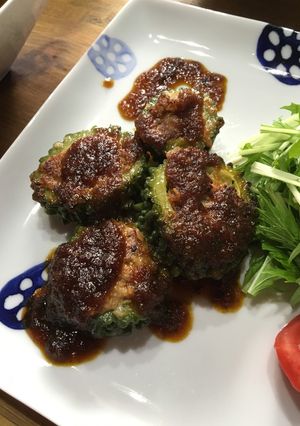 ☆ゴーヤの肉詰め☆-レシピのメイン写真