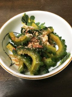 簡単過ぎるゴーヤの麺つゆ漬け-レシピのメイン写真