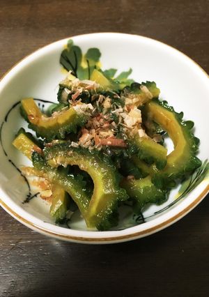 簡単過ぎるゴーヤの麺つゆ漬け-レシピのメイン写真