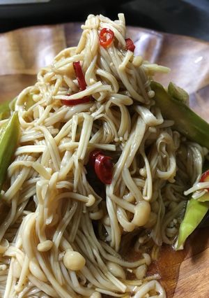 えのきとアスパラの中国風マリネ-レシピのメイン写真