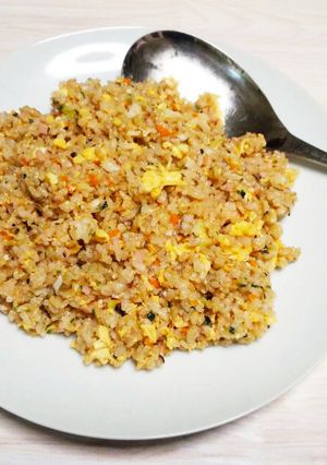 玄米ごはんでパラパラ炒飯-レシピのメイン写真