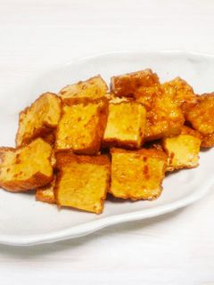 焼肉のタレで厚揚げのウマウマ炒め☆お弁当-レシピのメイン写真
