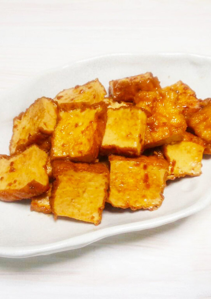 焼肉のタレで厚揚げのウマウマ炒め☆お弁当-レシピのメイン写真