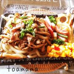 รูปของ 冷凍うどんで簡単♪節約♪肉うどん