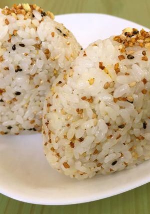 ☆焙煎そば おにぎり-レシピのメイン写真