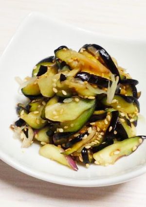 茄子の塩もみ☆茄子の薬味和え☆素麺・冷麦-レシピのメイン写真