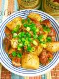 悶絶酒の供♡砂肝と長いもの焼肉のたれ炒め
