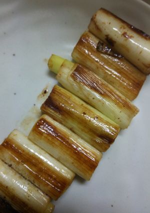 葱嫌いでも大丈夫♪白葱のバター醤油焼き-レシピのメイン写真
