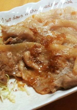 生姜焼き-レシピのメイン写真
