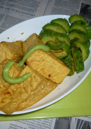 ポン酢＋わさびで厚揚げ･アボカドのタパス-レシピのメイン写真