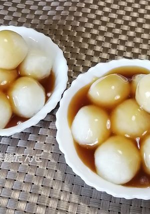 素麺リメイク、おだんご-レシピのメイン写真