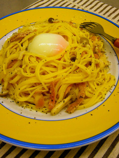 カルボナーラ風パスタ-レシピのメイン写真
