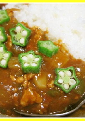 Loveリーの夏野菜のキーマ風カレー-レシピのメイン写真