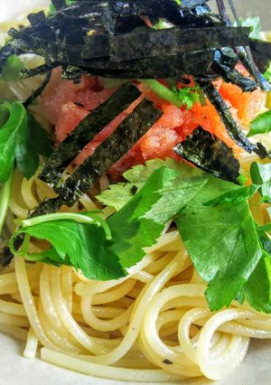 明太子ﾊﾟｽﾀ-レシピのメイン写真