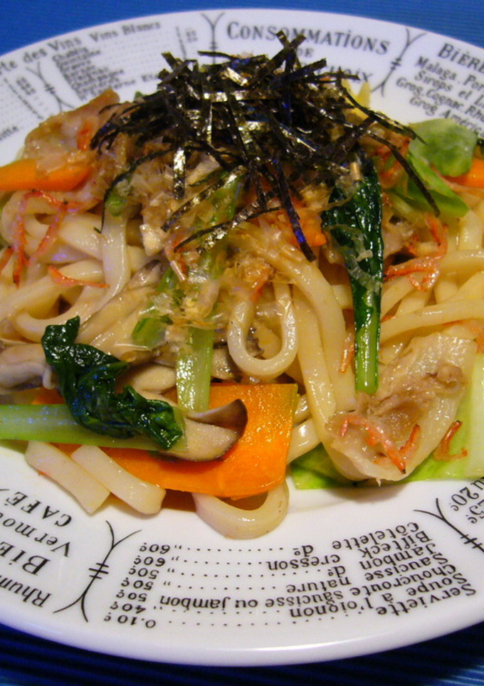 賄いの味♪和風焼きうどん-レシピのメイン写真