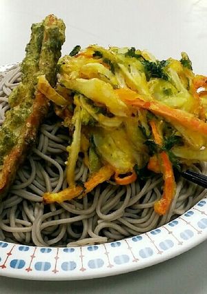 天ぷらそば-レシピのメイン写真