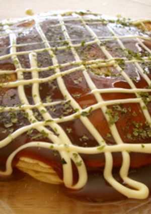 お腹満足！極貧時代のネギ焼き-レシピのメイン写真