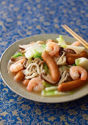 シャウエッセンと冬野菜のうま煮-レシピのメイン写真