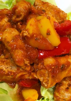 オクラの肉巻きトマトバジルソース炒め-レシピのメイン写真