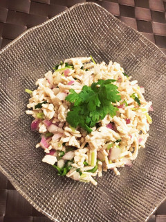 簡単タイ料理ラープガイ 鶏ひき肉のサラダ-レシピのメイン写真
